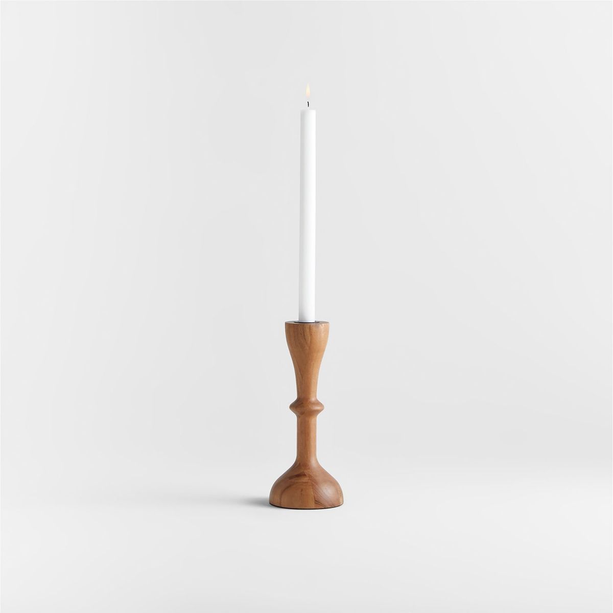 CRATE & BARREL - Candelabro Vantaa Natural Crate&Barrel