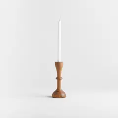 CRATE & BARREL - Candelabro Vantaa Natural Crate&Barrel