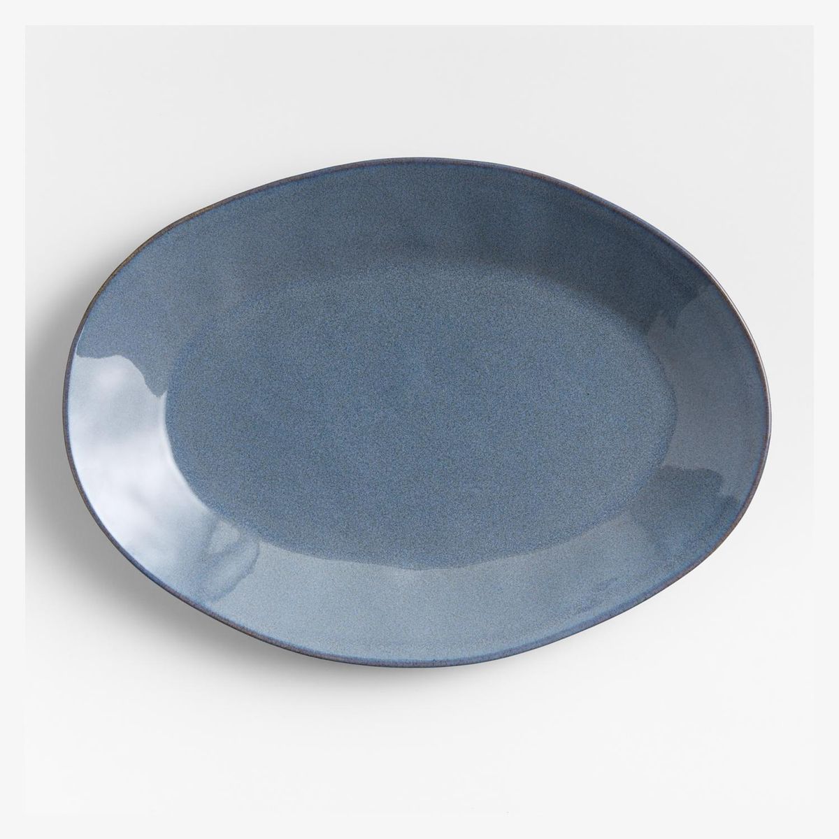 CRATE & BARREL - Fuente Para Servir Marin Blue Navy Crate & Barrel