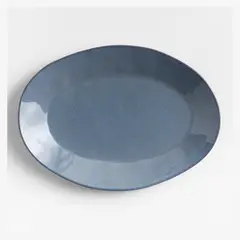 CRATE & BARREL - Fuente Para Servir Marin Blue Navy