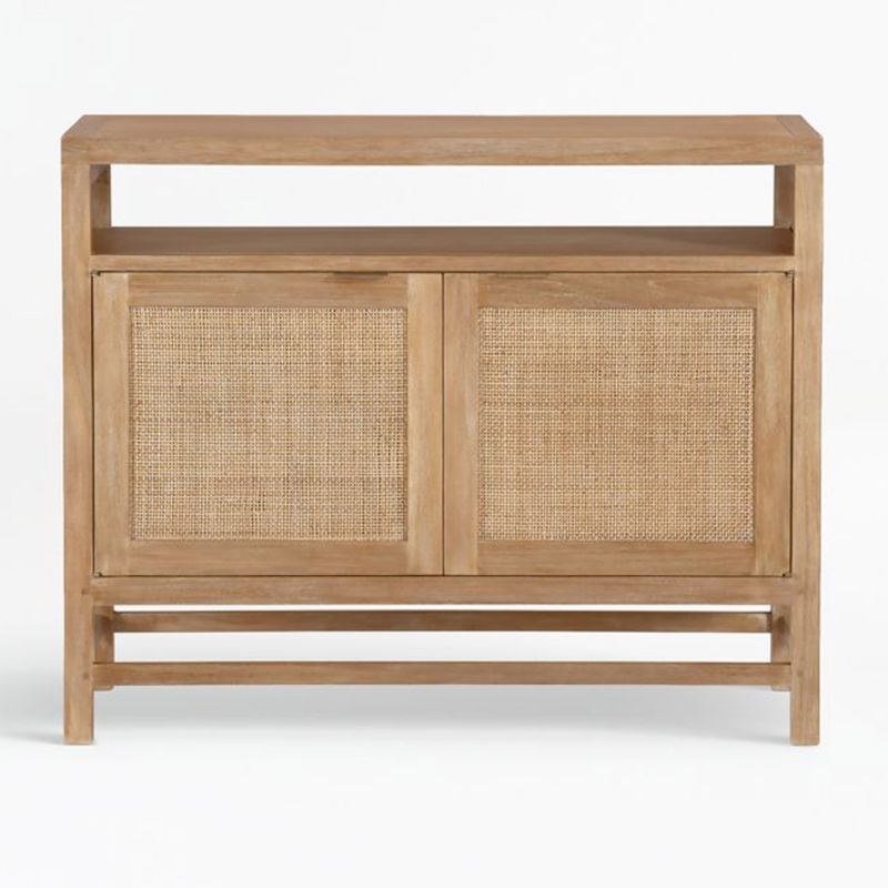 CRATE & BARREL - Rack Blake Gris Crate & Barrel