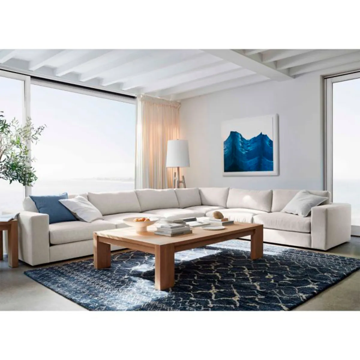 CRATE & BARREL - Sofá Oceanside Crate & Barrel