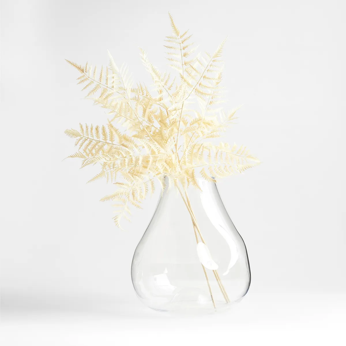 CRATE & BARREL - Rama Artificial Helecho Blanco Crate & Barrel