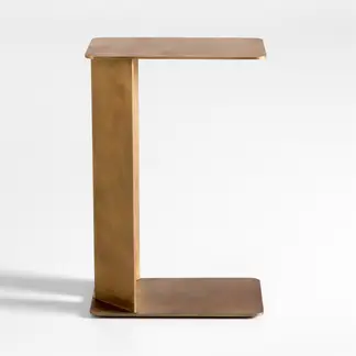 CRATE & BARREL - Mesa Cruzo Rectangular Acero