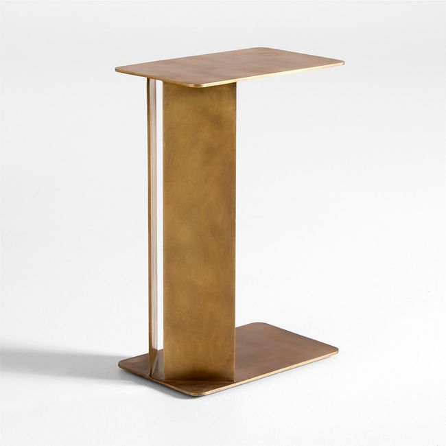 CRATE & BARREL - Mesa Cruzo Rectangular Acero Crate & Barrel