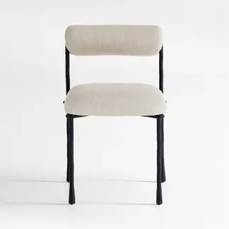CRATE & BARREL - Silla De Comedor Brussels Metal