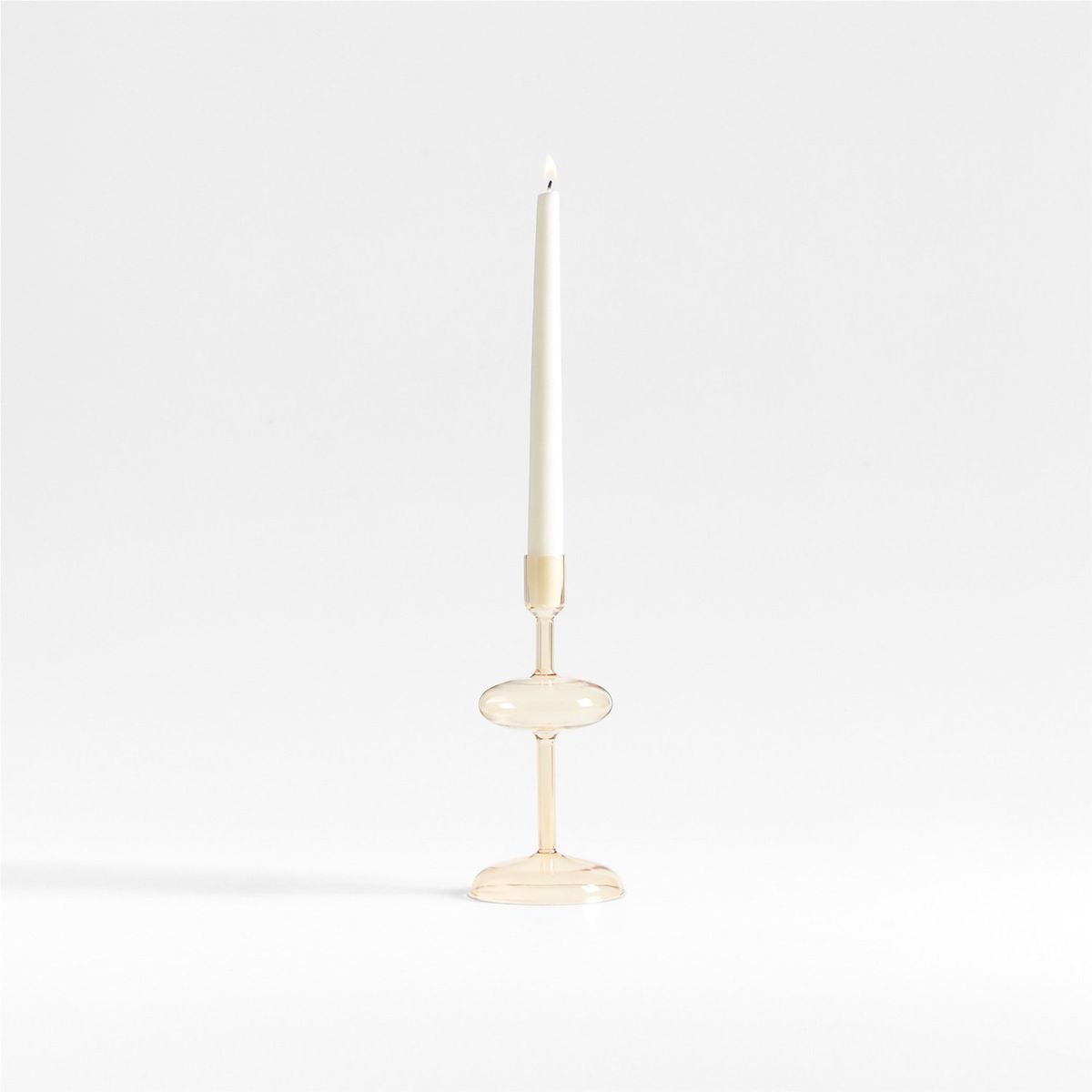 CRATE & BARREL - Candelabro Venezia Champagne Crate & Barrel