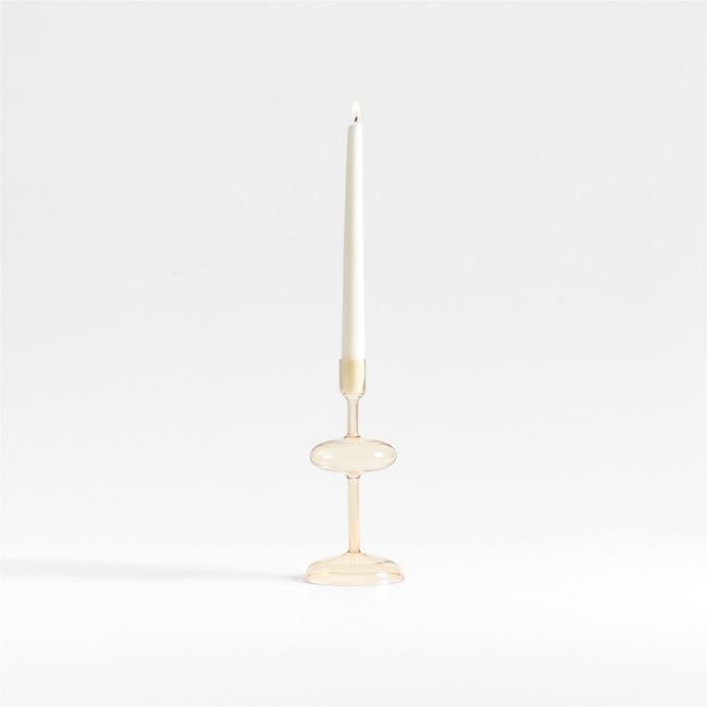 CRATE & BARREL - Candelabro Venezia Champagne Crate & Barrel