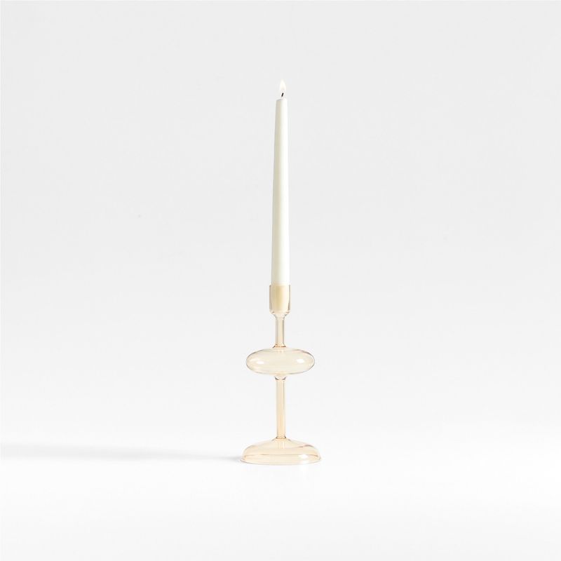 CRATE & BARREL - Candelabro Venezia Champagne Crate & Barrel