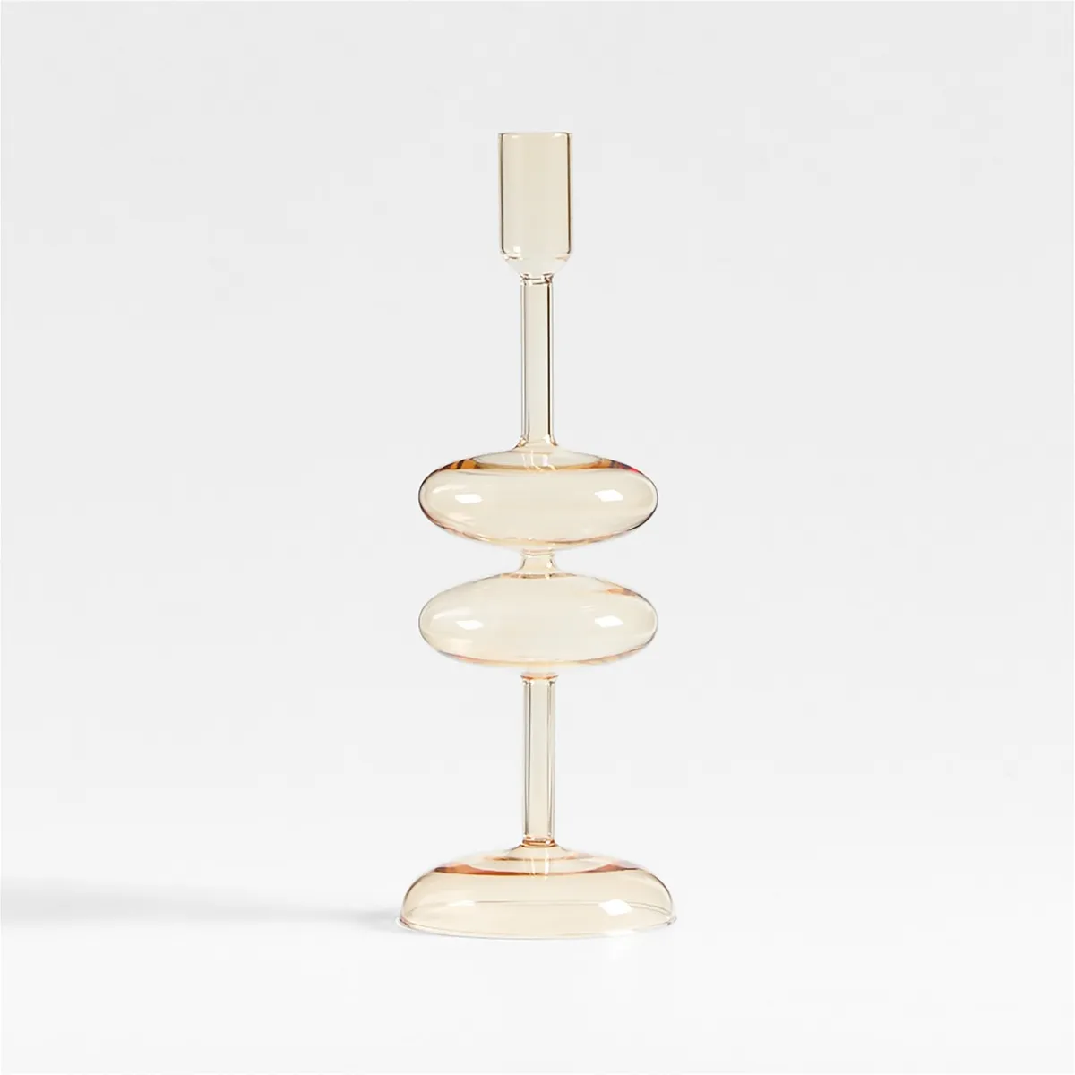 CRATE & BARREL - Candelabro Venezia Champagne Crate & Barrel