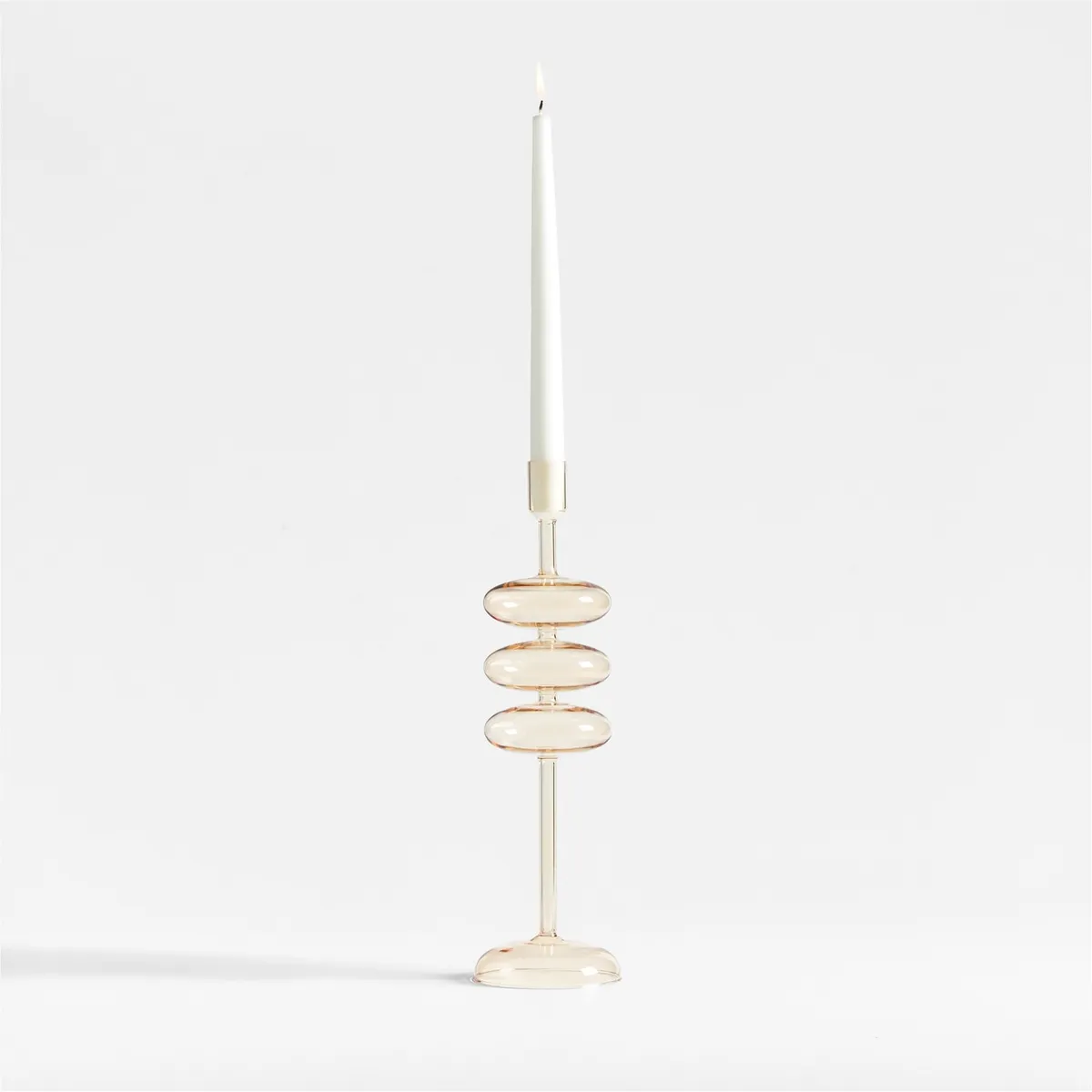 CRATE & BARREL - Candelabro Venezia Champagne Crate & Barrel