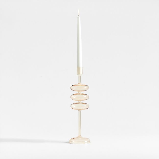 CRATE & BARREL - Candelabro Venezia Champagne Crate & Barrel