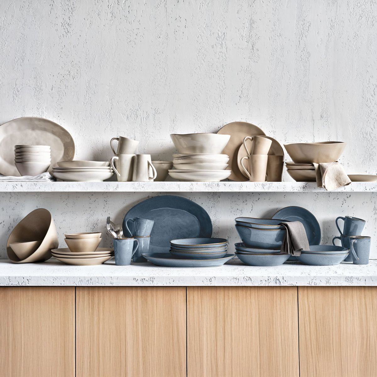 CRATE & BARREL - Plato Fondo Marin Crate & Barrel