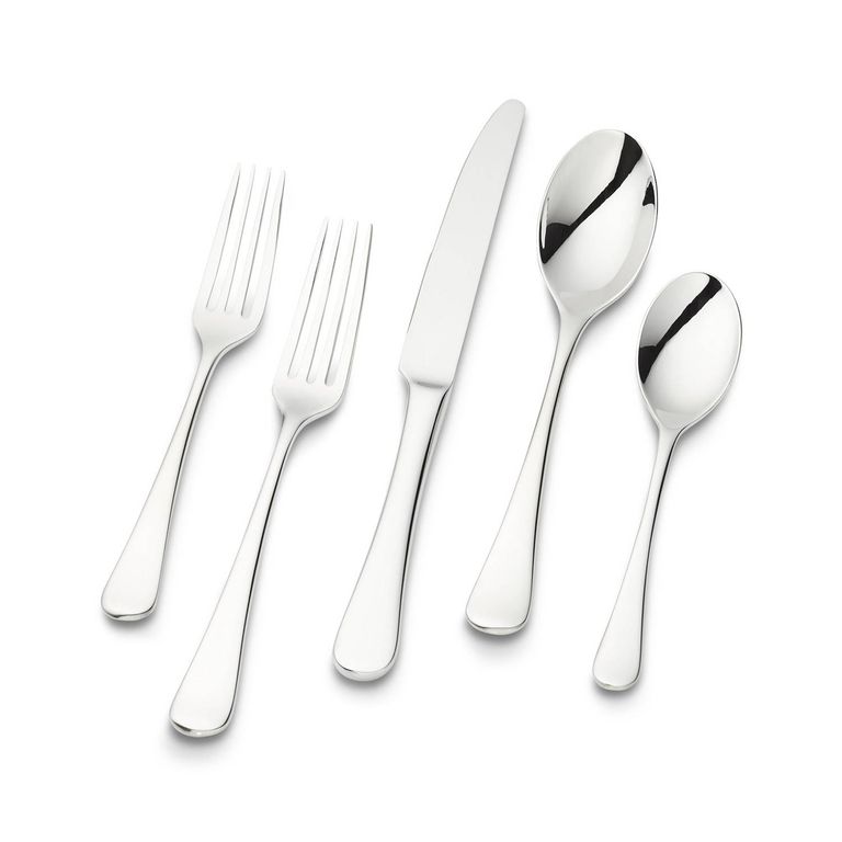 CRATE & BARREL Set Cubiertos 5 Piezas Caesna