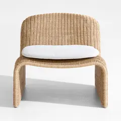 CRATE & BARREL - Sillón Ipanema Mimbre