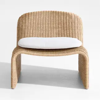 CRATE & BARREL - Sillón Ipanema Mimbre