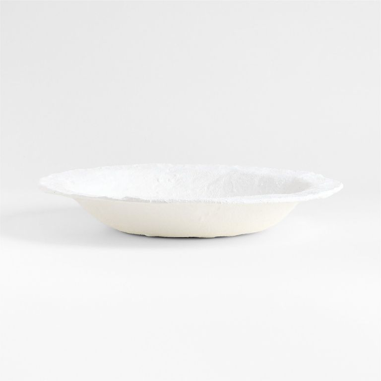 CRATE & BARREL Centro Mesa Sonara Blanca
