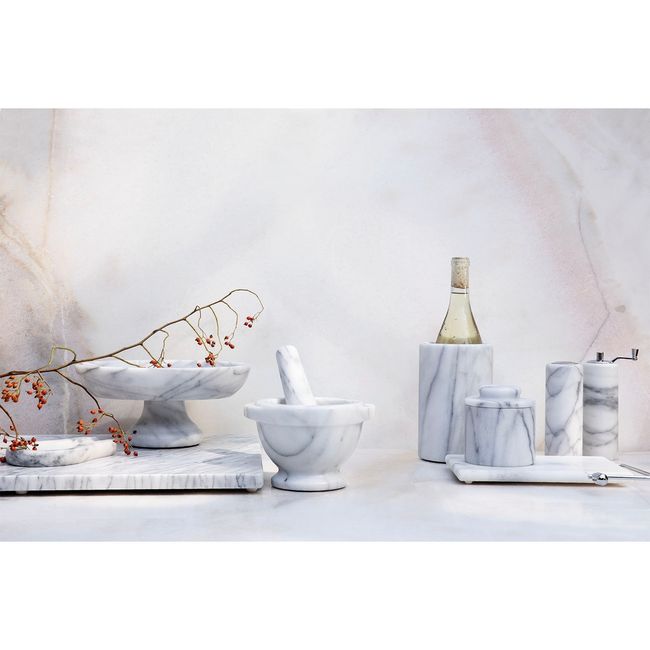 CRATE & BARREL - Mortero Mármol French Kitch Crate & Barrel