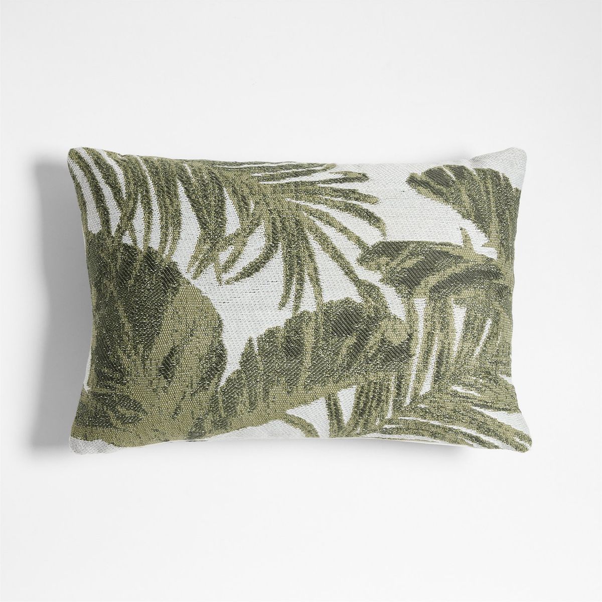 CRATE & BARREL - Funda Cojín Jaquard Exterior 56X38Cm Crate & Barrel