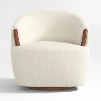 CRATE & BARREL - Sitial Rapallo Giratorio