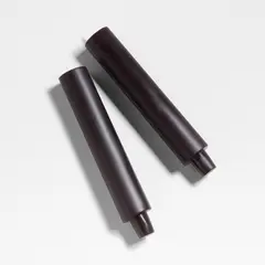 CRATE & BARREL - Set 2 Velas Taper Cylinder 22 Cm