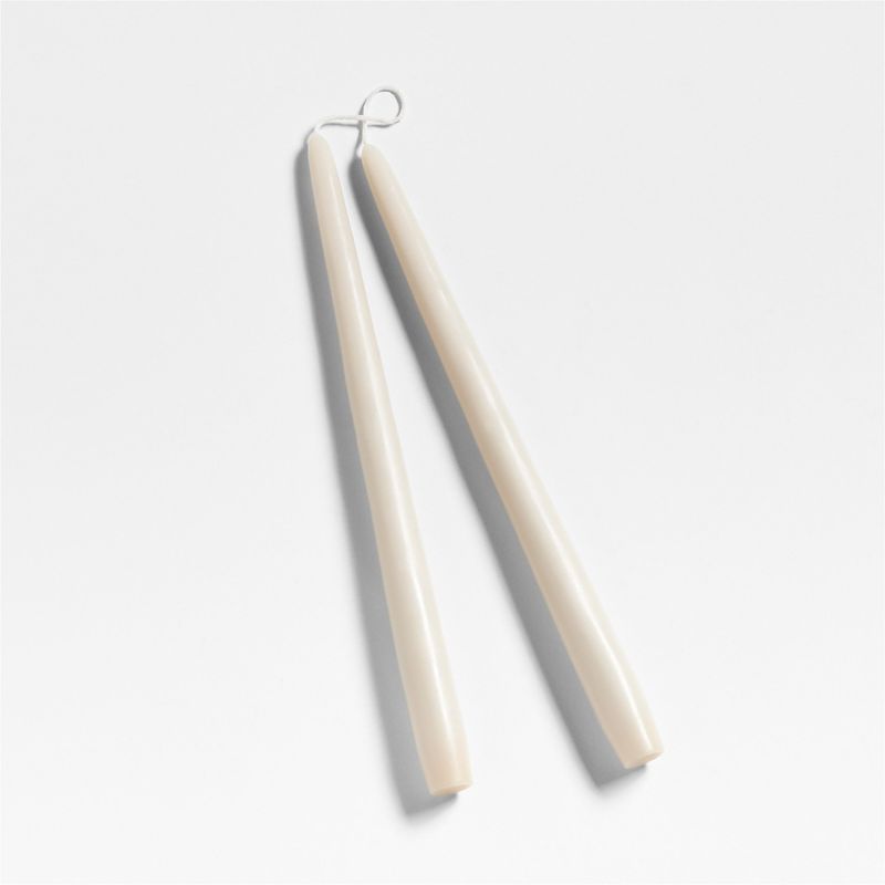CRATE & BARREL - Set 2 Velas Taper Café 30 Cm Crate & Barrel