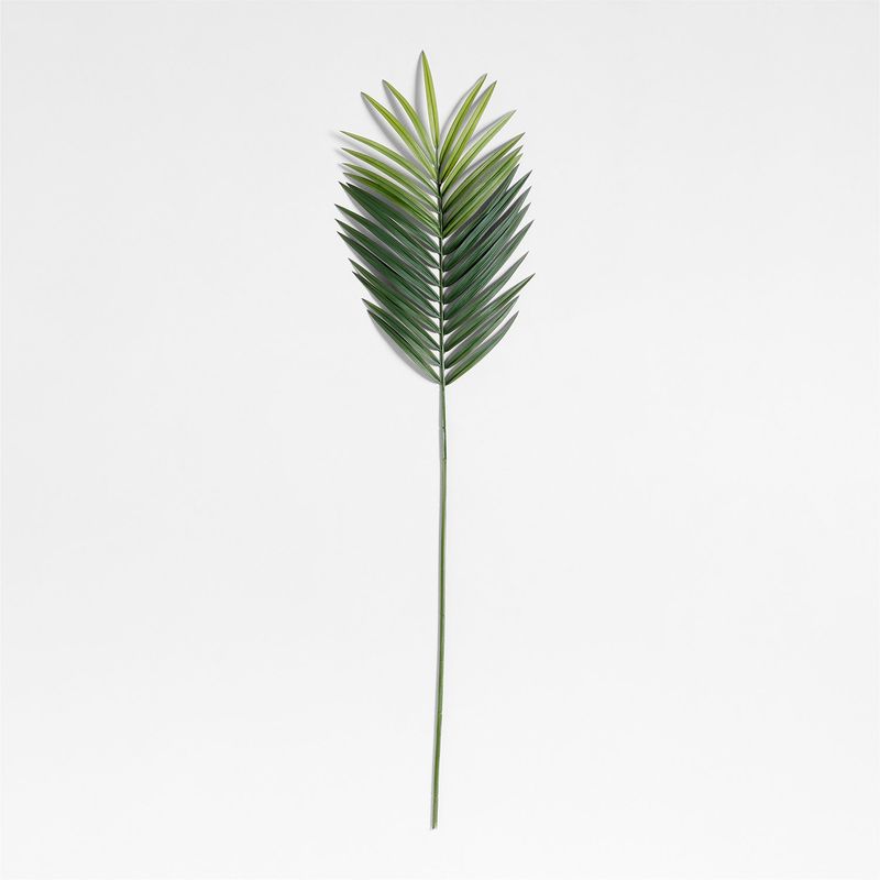 CRATE & BARREL - Rama Hoja De Palma Verde Artificial Crate & Barrel