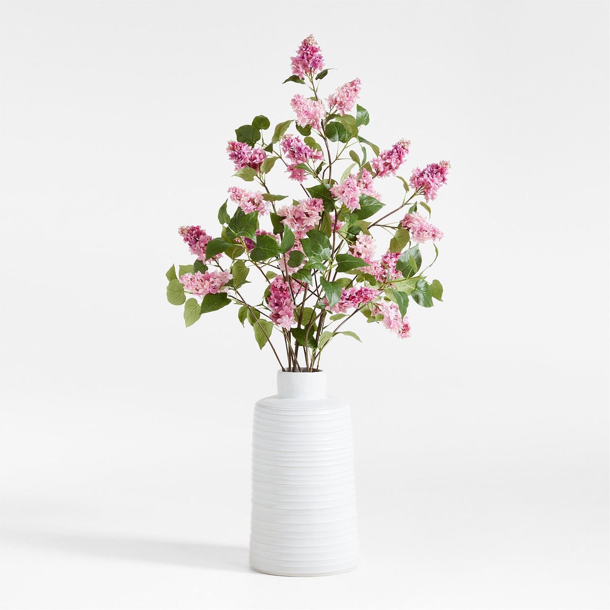 CRATE & BARREL - Rama Lila Rosa Artificial 127cm Crate & Barrel