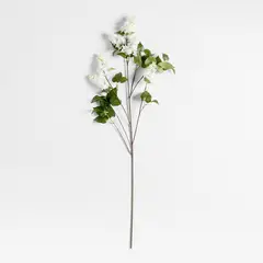 CRATE & BARREL - Rama Lila Blanca Artificial 127cm