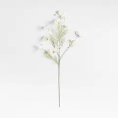 CRATE & BARREL - Rama Cosmos Blanco Artificial 89 cm