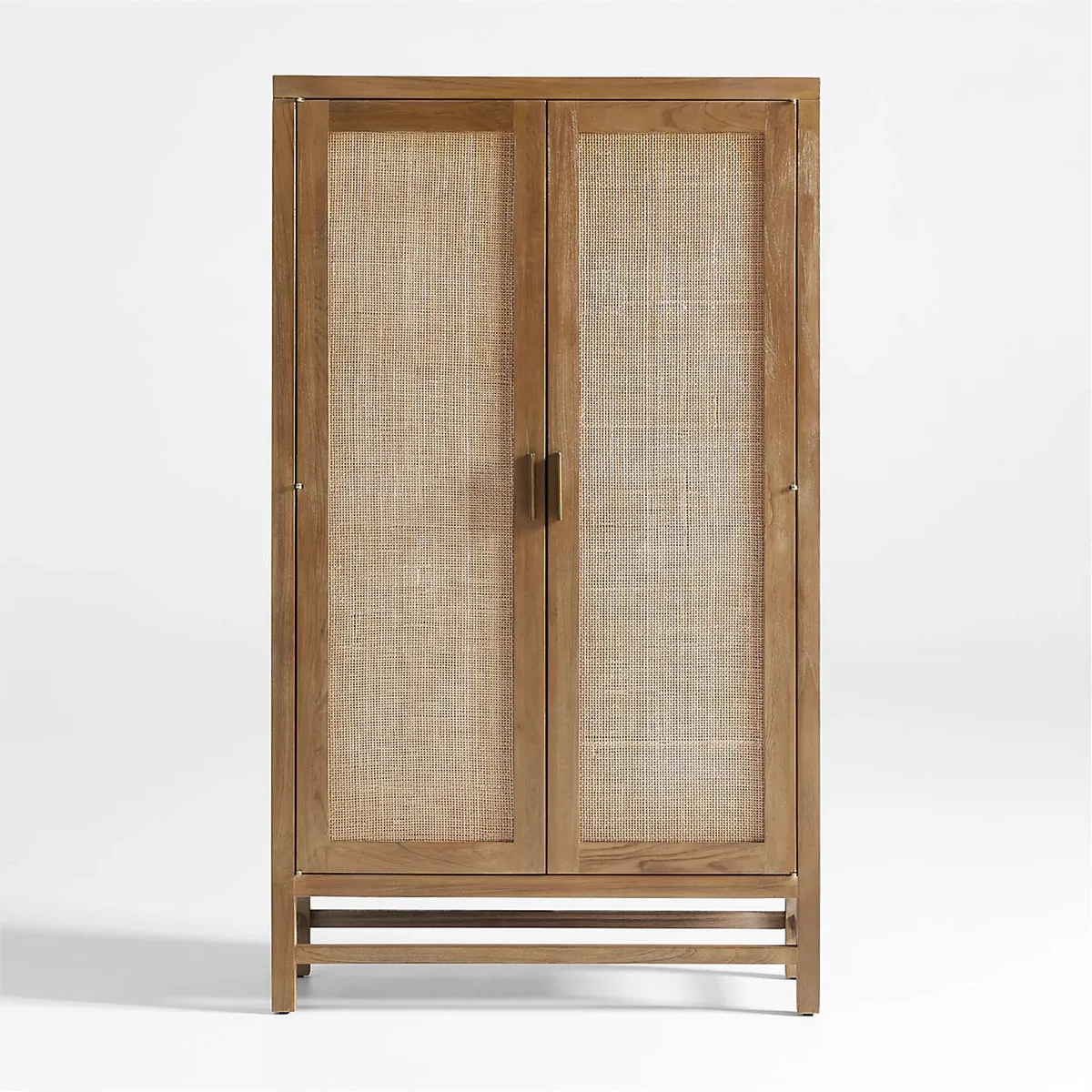 CRATE & BARREL - Vitrina Blake Marrón Crate & Barrel