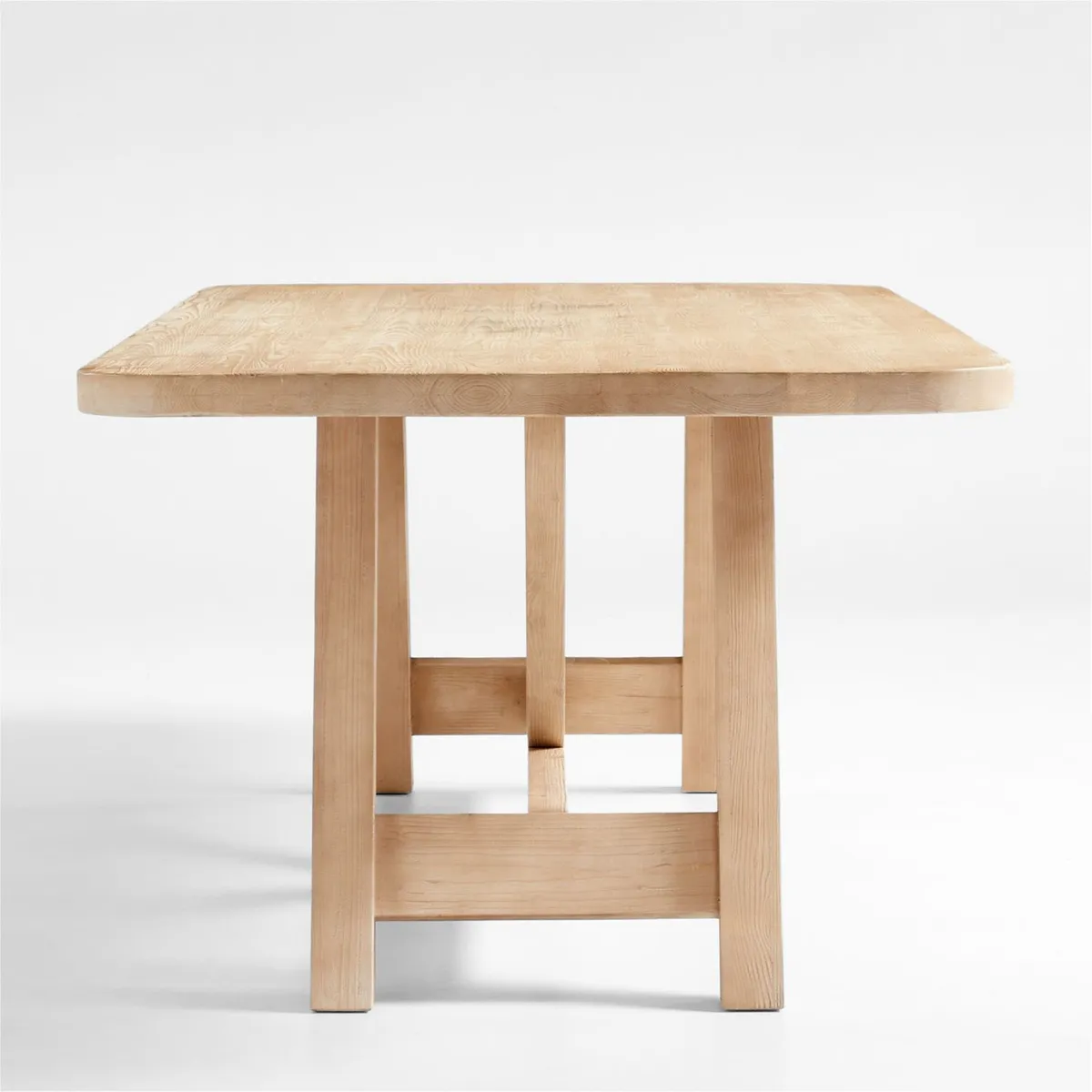 CRATE & BARREL - Mesa de Comedor Aya Madera Natural Crate & Barrel