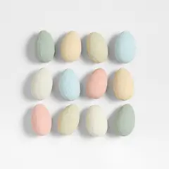 CRATE & BARREL - Huevos Decorativos Papel Mache