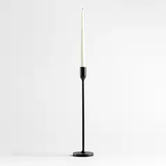 CRATE & BARREL - Candelabro Megs Negro 46Cm Leanne