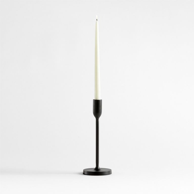 Candelabro Megs Negro 28 Cm Leanne
