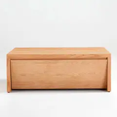 CRATE & BARREL - Mesa Centro Vander Natural