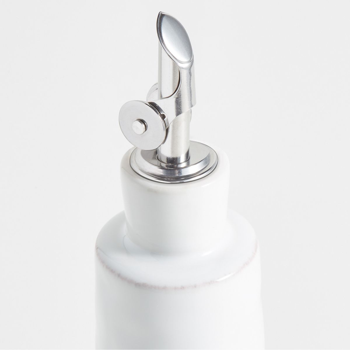 CRATE & BARREL - Aceitera Marin Blanco Crate & Barrel