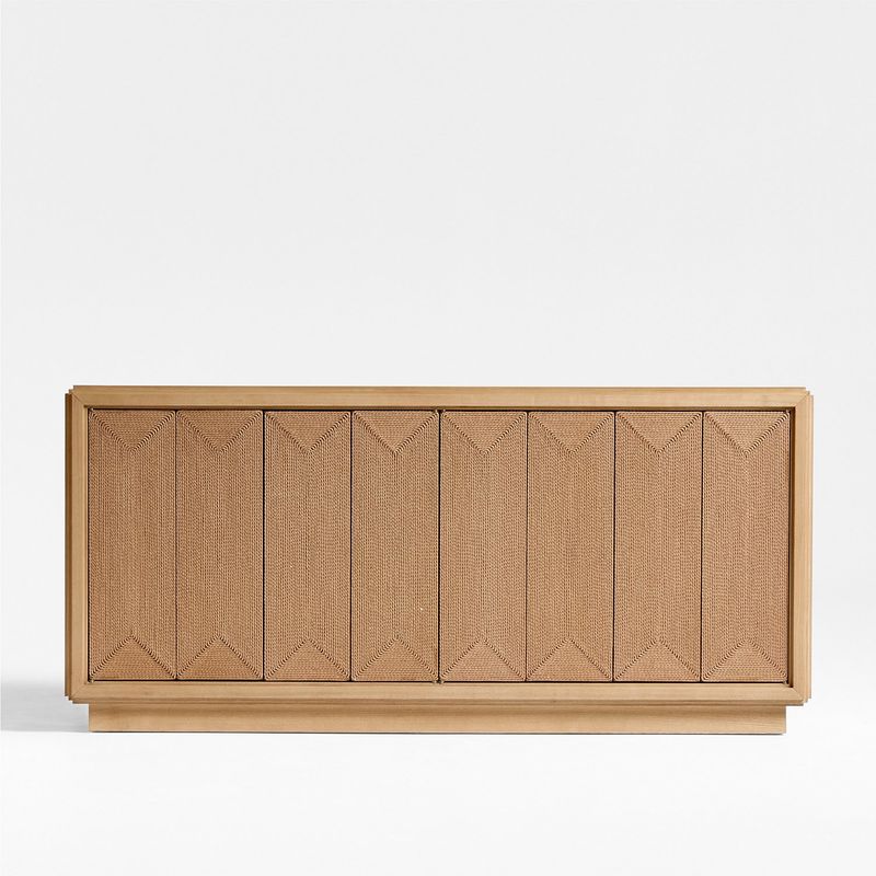 CRATE & BARREL - Aparador Roseau Natural Crate & Barrel