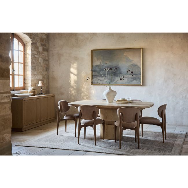 CRATE & BARREL - Aparador Roseau Natural Crate & Barrel