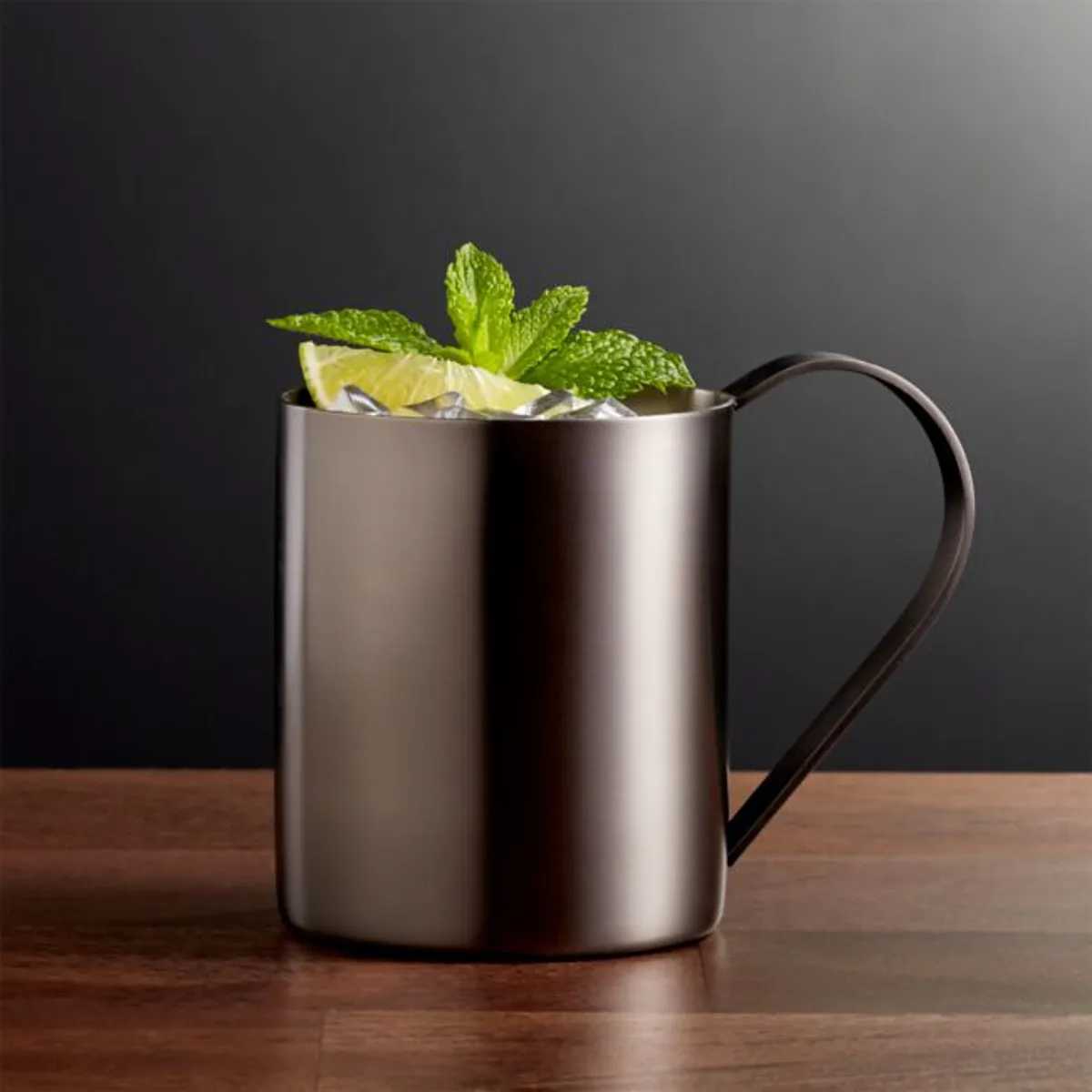 CRATE & BARREL - Vaso Moscow Mule Grafito Crate & Barrel