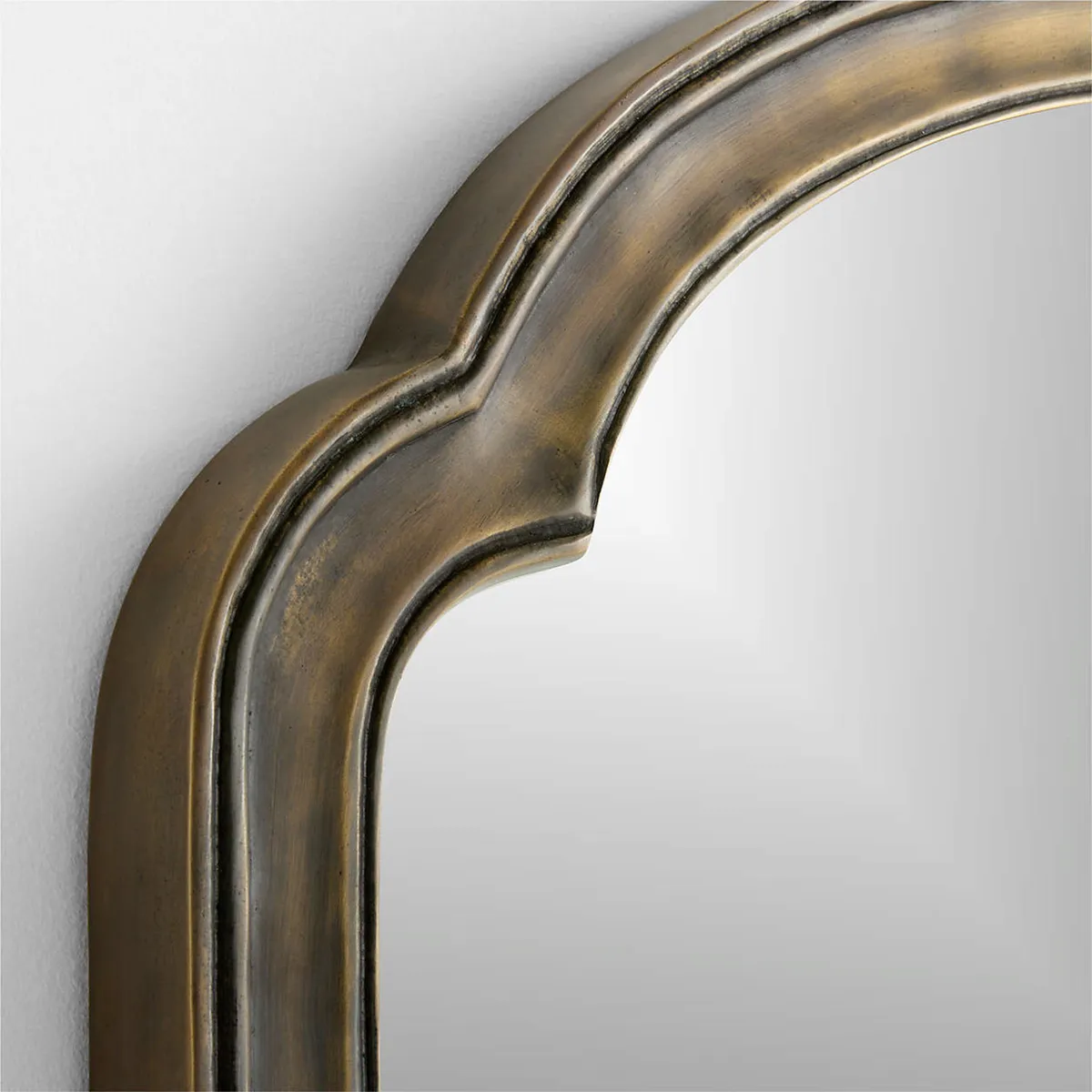 CRATE & BARREL - Espejo Brookhaven Peltre Crate & Barrel