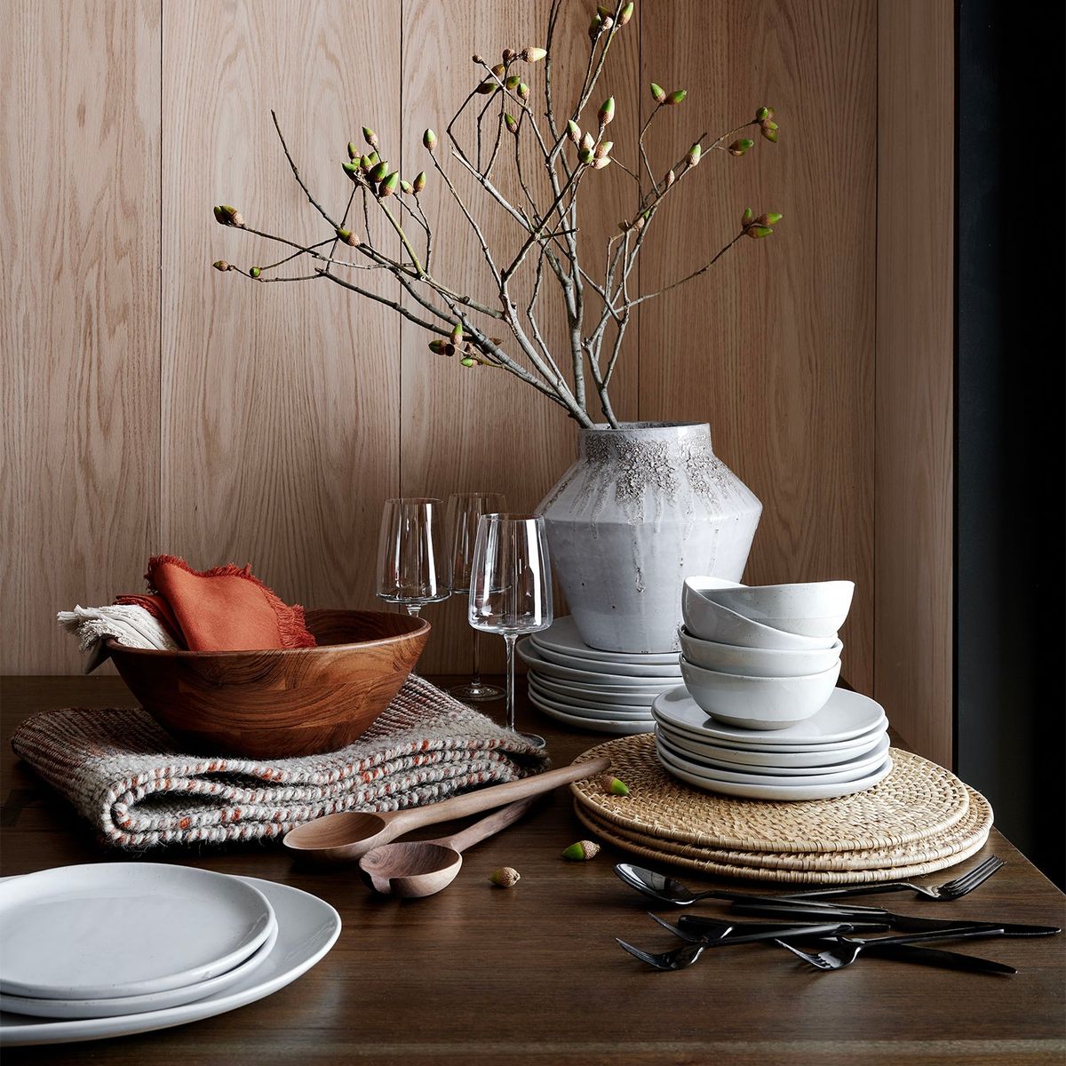 CRATE & BARREL - Plato De Fondo Welcome Ii Crate & Barrel