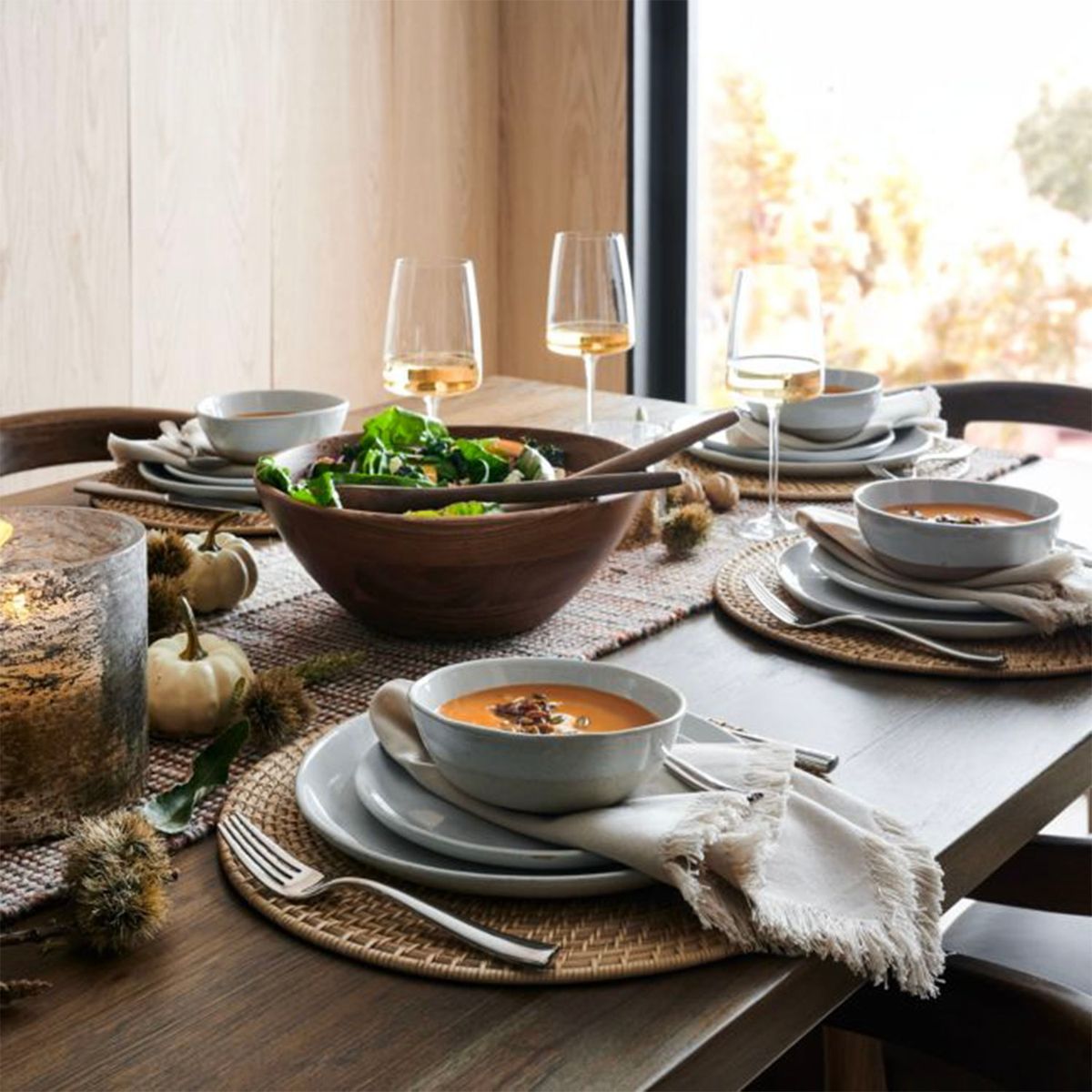 CRATE & BARREL - Plato De Ensalada Welcome Ii Crate & Barrel