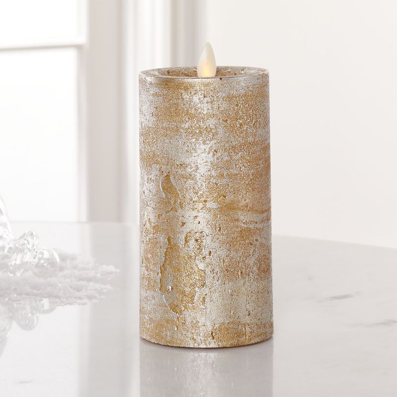CRATE & BARREL - Vela Sin Llama Flicker 15Cm Crate & Barrel