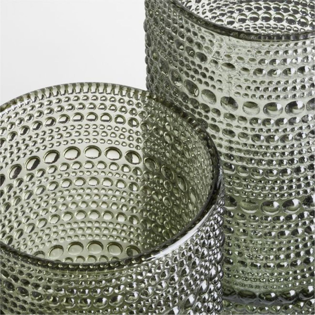 CRATE & BARREL - Vaso Alto Alma Gris Crate & Barrel