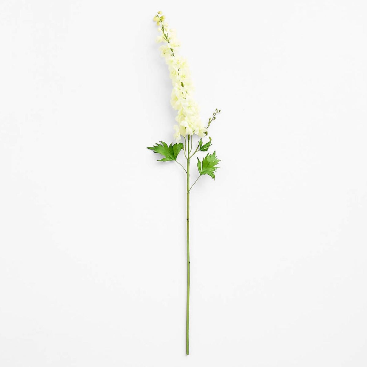 CRATE & BARREL - Rama Artificial Delphinium Blanco 109Cm Crate & Barrel