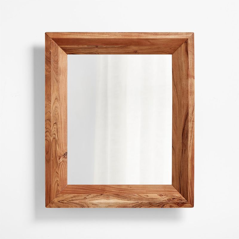 CRATE & BARREL - Espejo Pared Acacia Salomon Crate & Barrel