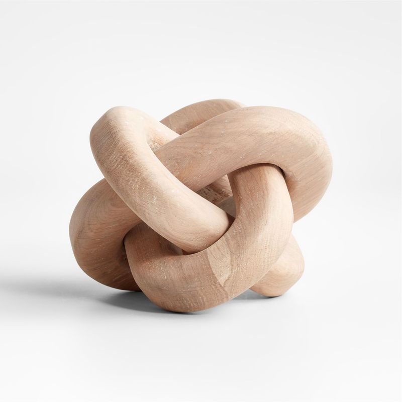 CRATE & BARREL - Nudo Madera Decorativo Crate&Barrel