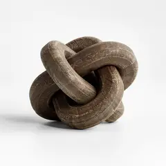 CRATE & BARREL - Nudo madera Decorativo Crate&Barrel