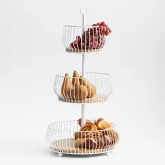 CRATE & BARREL - Frutero Cora 3 Niveles Crate&Barrel